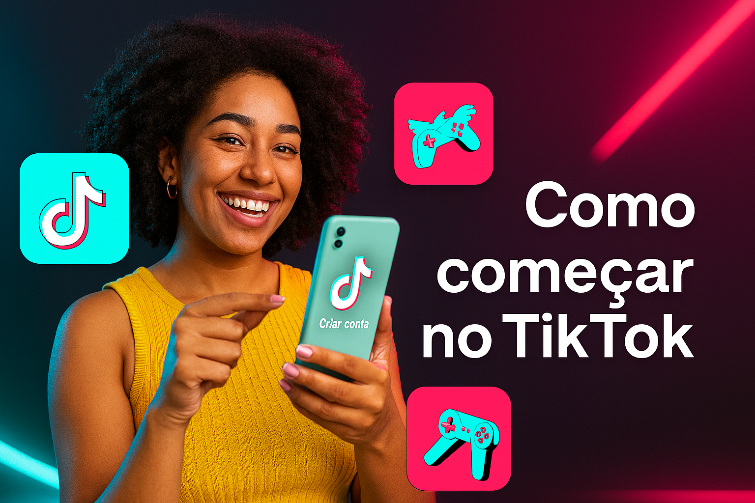 Como começar no TikTok